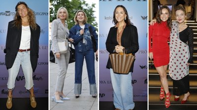 Premiera filmu ” Próba Łuku”. Steczkowska kusi nogą w letniej sukience, a Herbuś wygina się w czerwonej mini