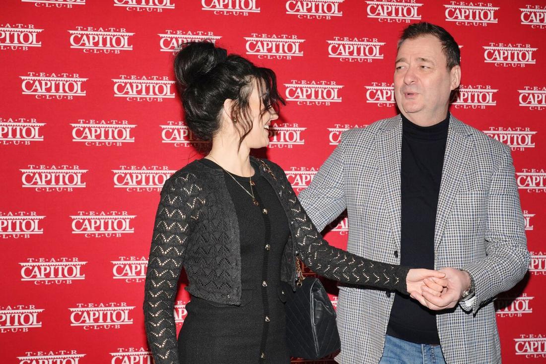 Jacek Rozenek z żoną, fot. KAPiF