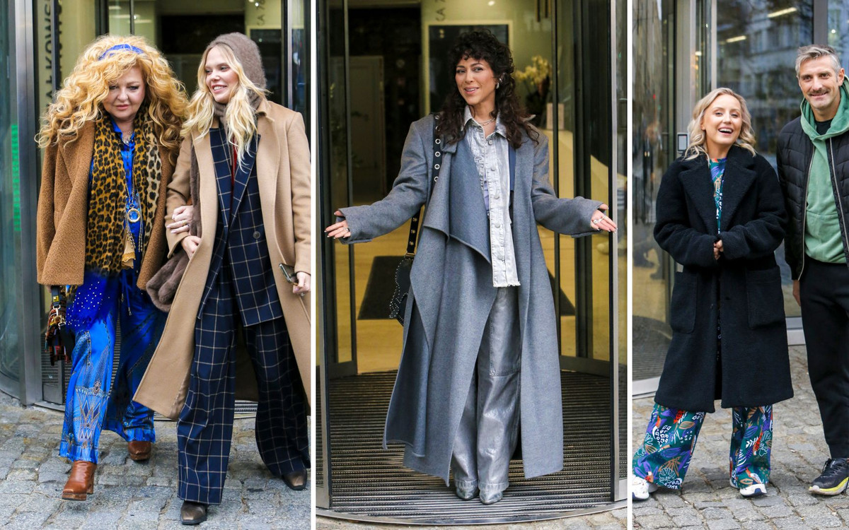 Gwiazdy Dzień Dobry TVN. Modna Magda Gessler, Natalia Kukulska w płaszczu do ziemii…