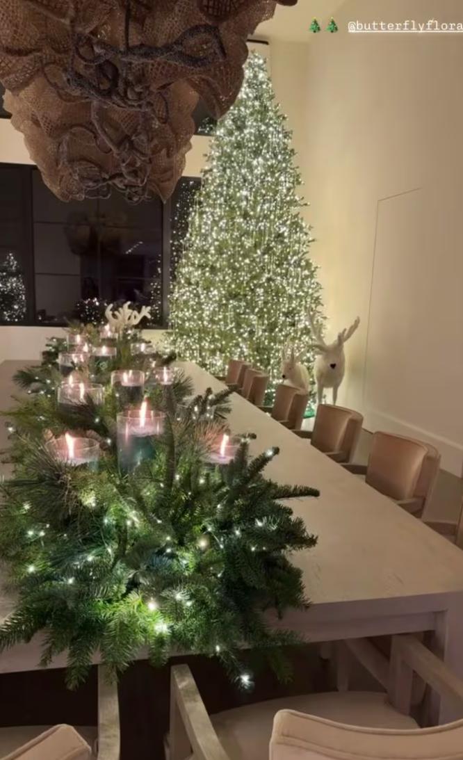 Świąteczny dom Khloe Kardashian