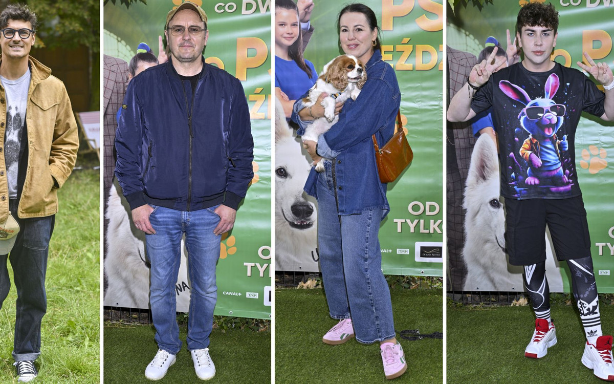 Piknik z aktorami “O psie, który jeździł koleją 2”. Zawadiacki Damięcki i sportowy Woronowicz…