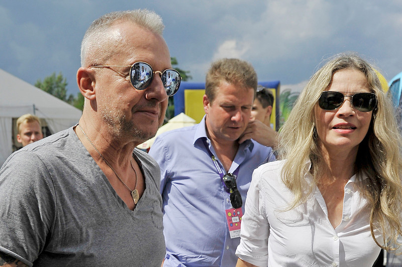 Bogusław Linda i Lidia Popiel