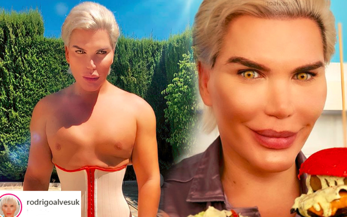 Żywy Ken pokazał nagie, PRZEROBIONE pośladki!