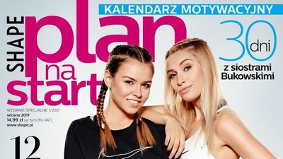 Kalendarz Schudnij w 30 dni z siostrami Bukowskimi