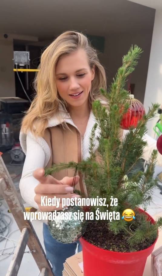 Agnieszka Kaczorowska i Marcin Rogacewicz remontują dom, fot. Instagram