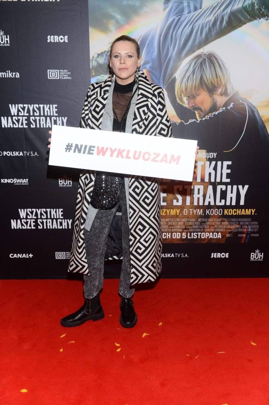 Premiera filmu WSZYSTKIE NASZE STRACHY. Marianna Schreiber w niebieskich kozaczkach (ZDJĘCIA)