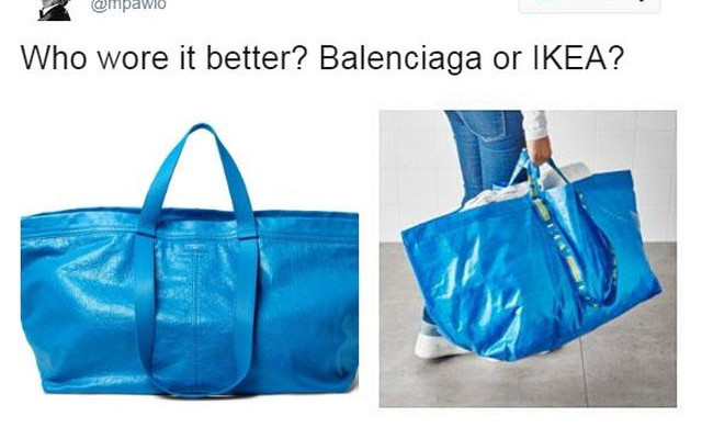 Balenciaga sprzedaje torbę wzorowaną na słynnej FRAKTA – reakcja Ikei BEZCENNA!