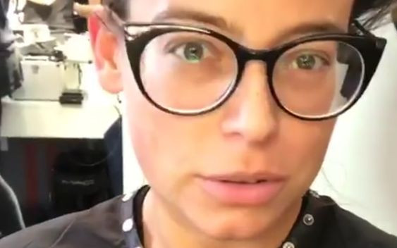 Anna Mucha: Chwilowo nie mogę nosić szkieł kontaktowych (Instagram)