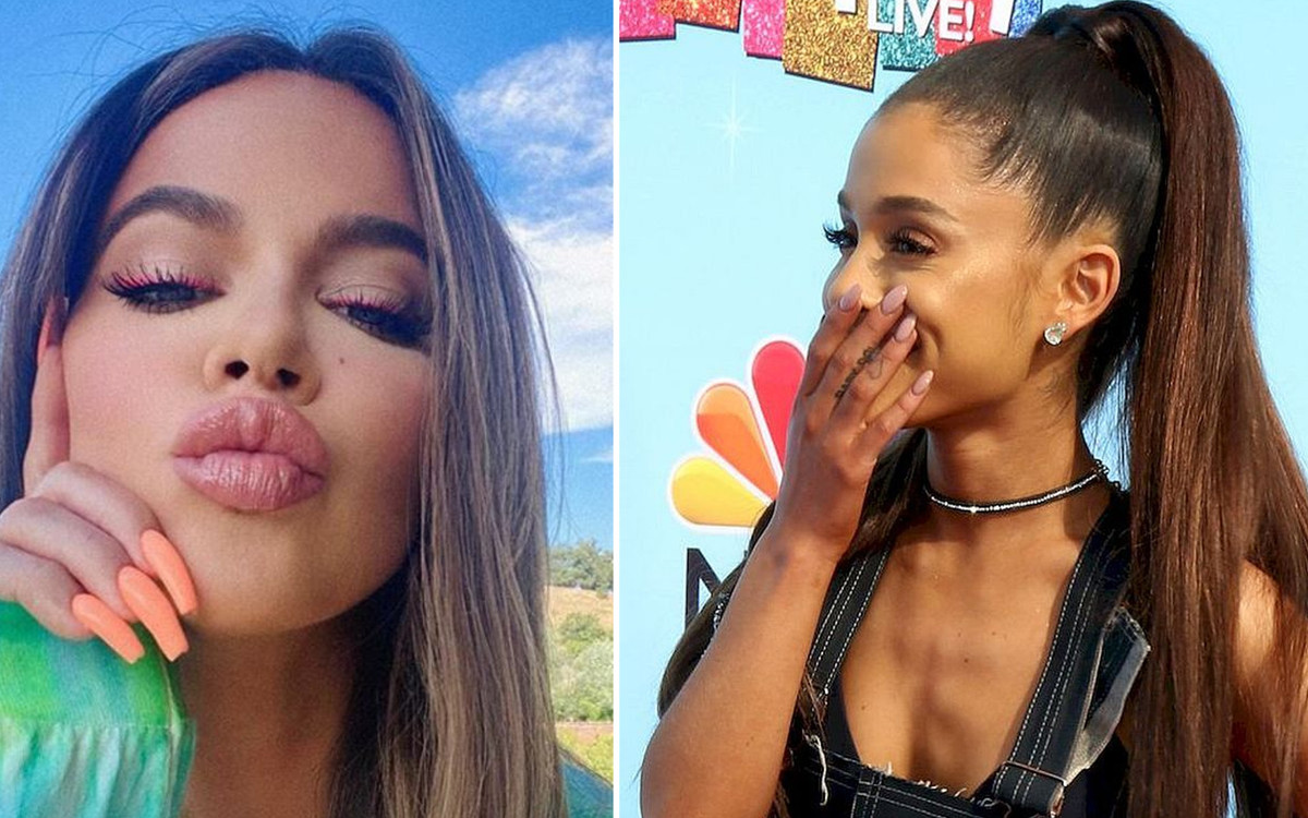 Fani są zdania, że Khloe Kardashian na najnowszym zdjęciu wygląda jak Ariana Grande