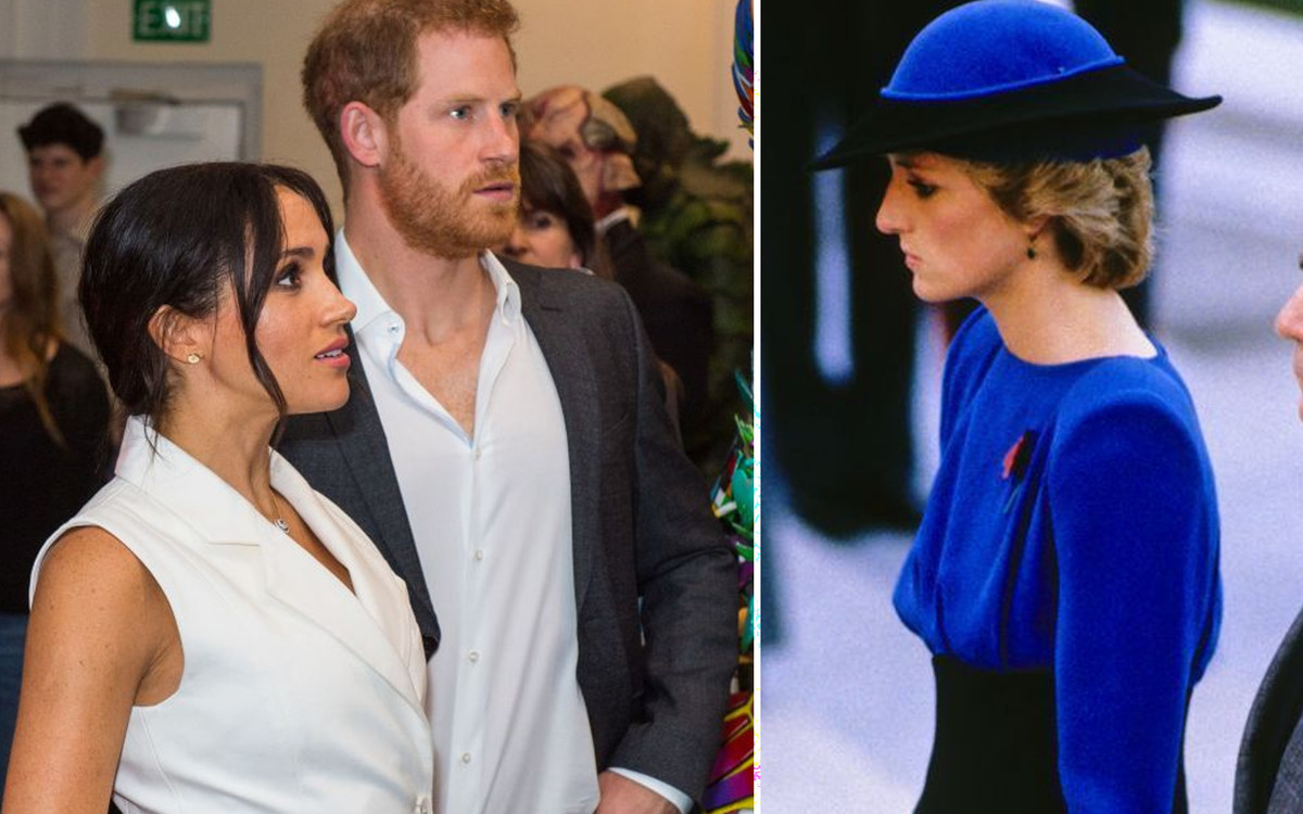 Harry martwi się, że Meghan przejdzie przez to samo piekło, co księżna Diana