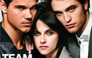 Miłosny trójkąt na okładce magazynu Entertainment