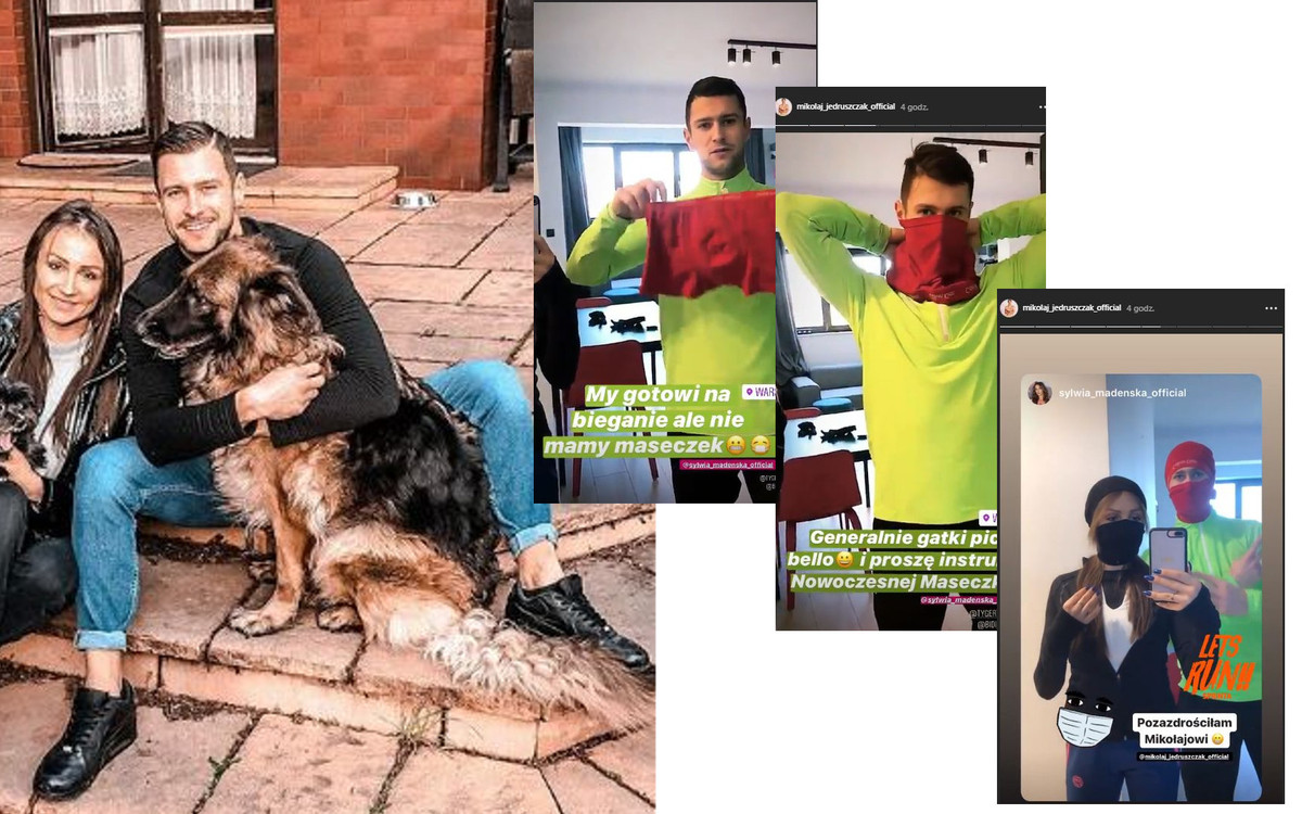 Mikołaj Jędruszczak ma niezły PATENT na maskę… z majtek