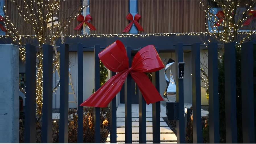 Willa Andziaks gotowa na święta, fot. YouTube