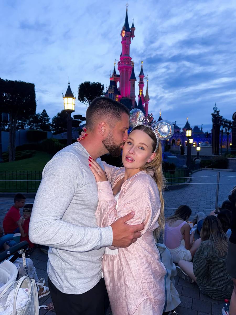 Andziaks i Luka w Disneylandzie, fot. Instagram