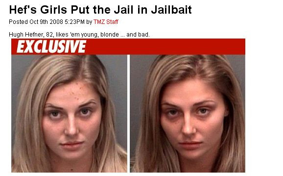 Nowe króliczki Playboya były aresztowane!