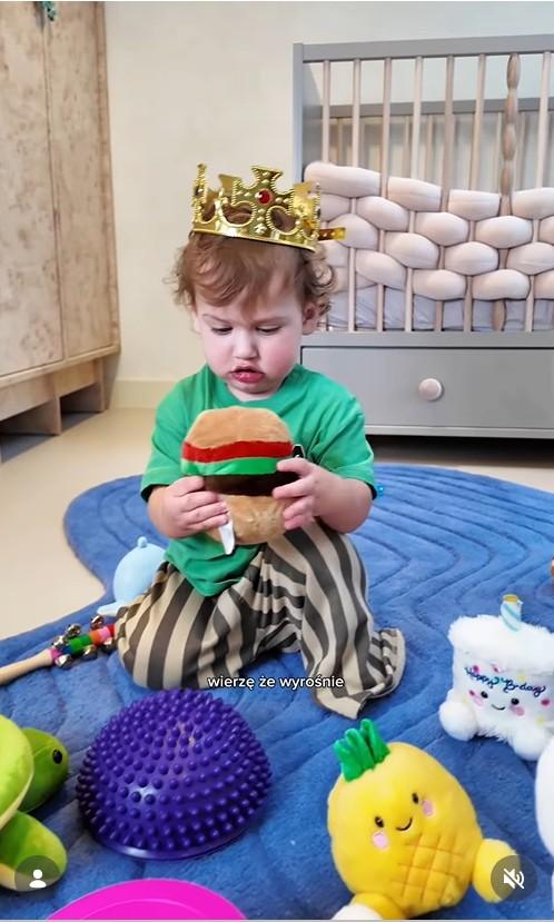 Pokój synka Karoliny Gilon, fot. Instagram