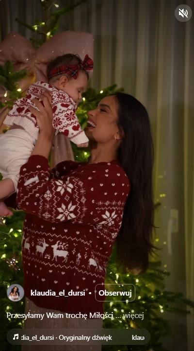 Klaudia El Dursi pokazała córeczkę fot. Instagram