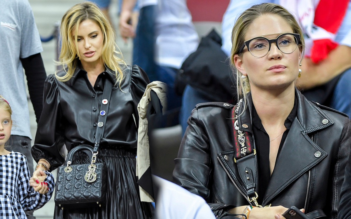 Mecz Polska- Austria: Lewandowska w krótkich szortach, Ślotała z narzeczonym i znani politycy