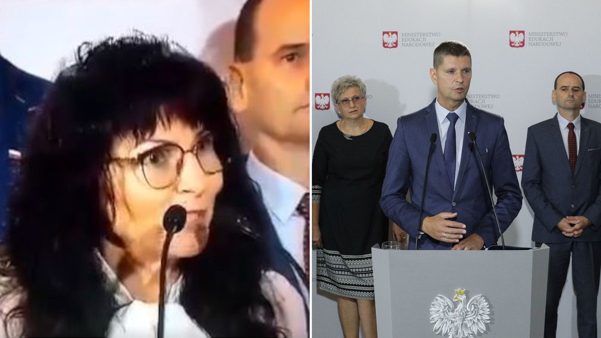Konferencja prasowa Ministerstwa Edukacji Narodowej, for. Twitter / Forum