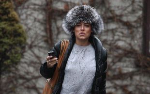 Mucha zamieniła szpilki na trampki (FOTO)