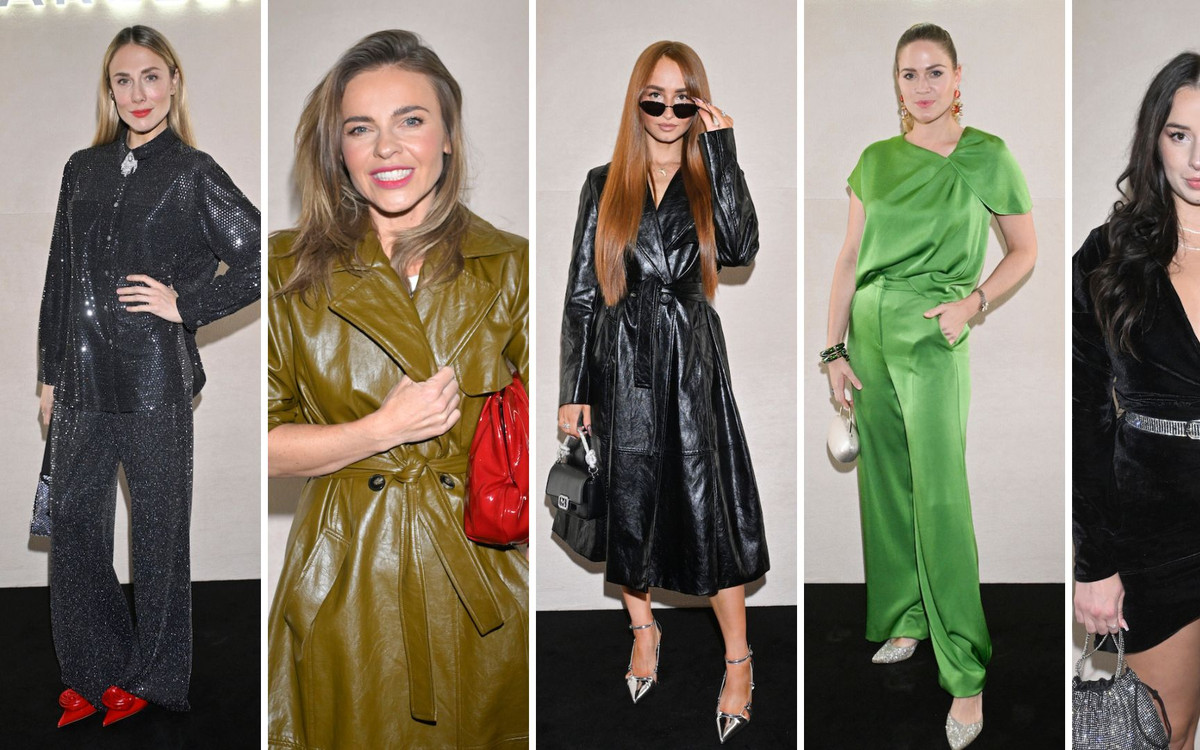 Celebrytki na evencie marki odzieżowej. Patrycja Mołczanow jak śnieżynka, Sandra Dorsz w lateksie, Edyta Herbuś…