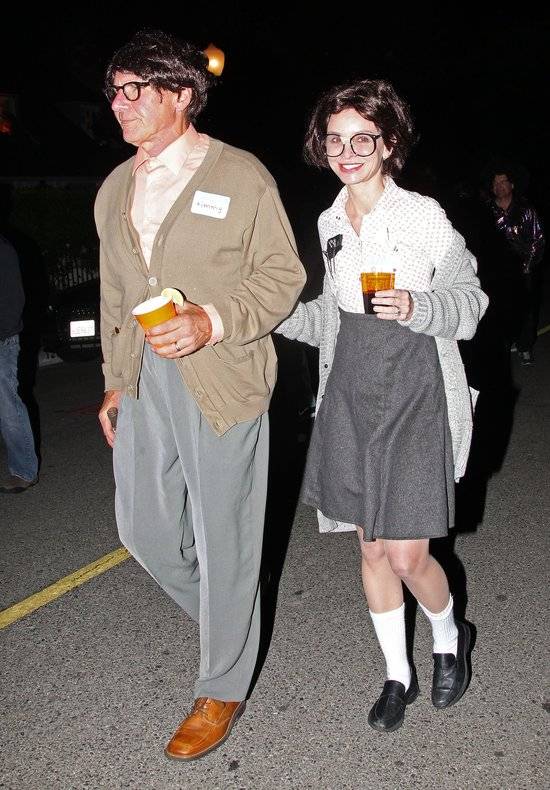 Harrison Ford i Calista Flockhart świętują Halloween