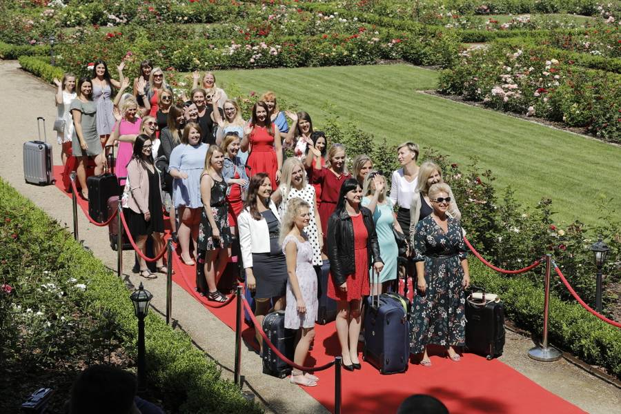 Zdjęcia z planu “Rolnik szuka żony”