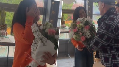 Katarzyna Cichopek nie mogła powstrzymać łez! Na planie “M jak miłość” spotkała ją niespodzianka