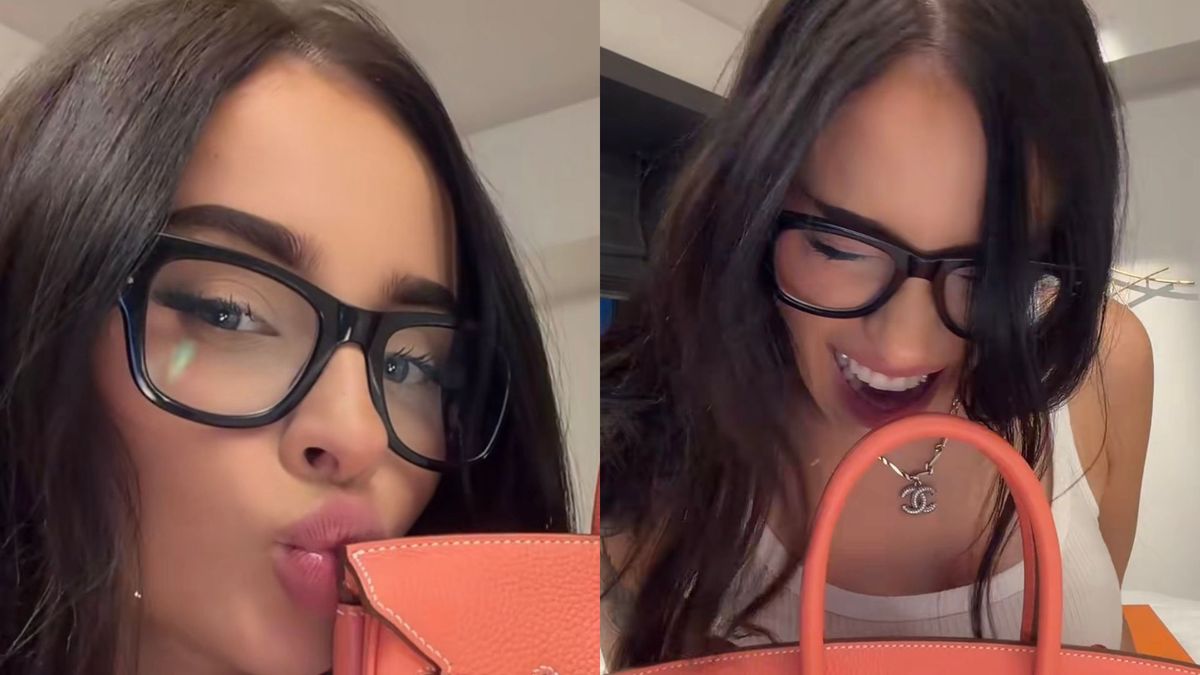 Fagata kupiła torebkę Hermes za horrendalną kwotę. Warta tyle, co porządne auto! fot. TikTok