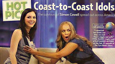 Tyra Banks na żywo, czyli przez odbyt do okrężnicy