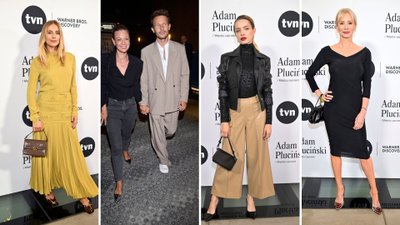Gwiazdy na wystawie. Wciąż zakochani Mateusz Banasiuk i Magda Boczarska, nadal seksowna Ewa Gawryluk