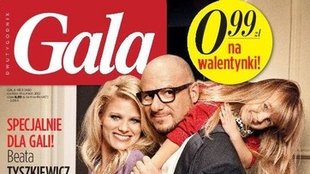 Piotr Gąsowski z Anną Głogowską i Julką w Gali (FOTO)