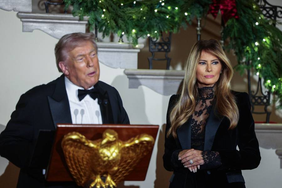 Donald i Melania Trump, fot. Forum