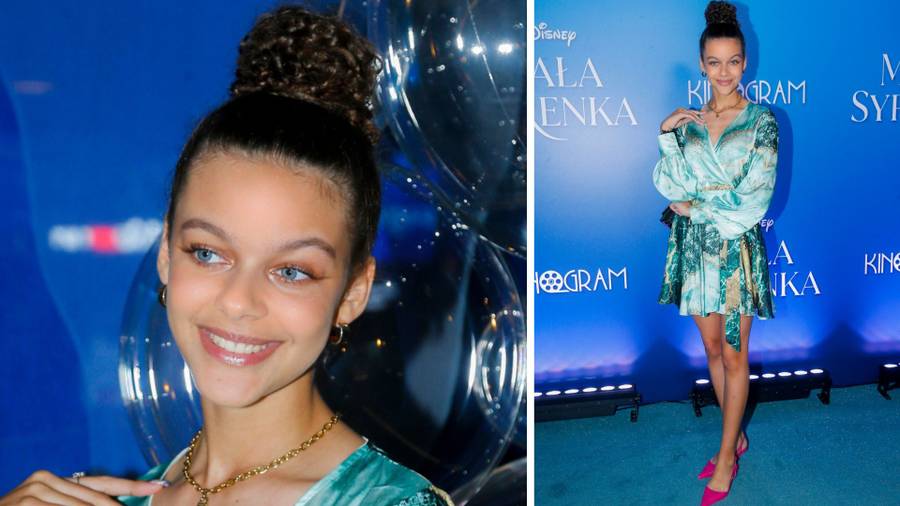 Premiera filmu “Mała Syrenka”. Natalia Kukulska z 18-letnią już córką, Maria Sadowska z 11-letnią Lilą i 8-letnim Iwo