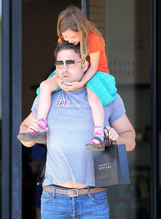 Ben Affleck i jego rodzinka