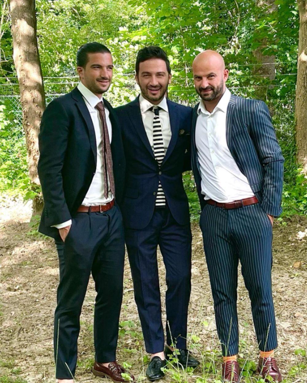 Stefano Terrazzino z braćmi/Instagram/stefanoterrazzino