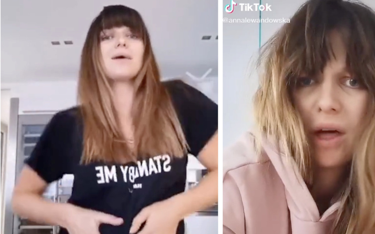 Anna Lewandowska wygłupia się na TikToku (WIDEO)