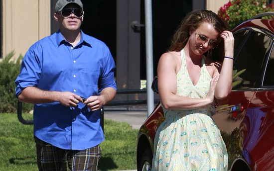 Britney Spears w romantycznej kreacji