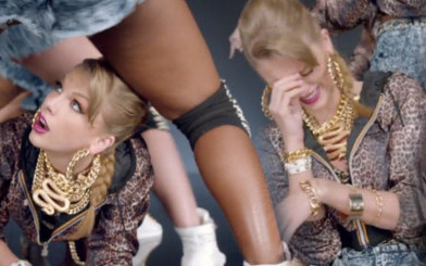 Taylor Swift próbuje twerkać, rapować, być cheerleaderką…