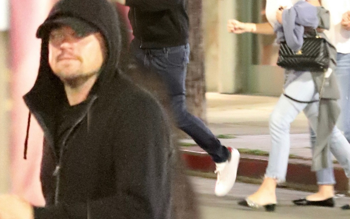 Leonardo DiCaprio na obiedzie z dziewczyną o 23 lata młodszą (ZDJĘCIA)