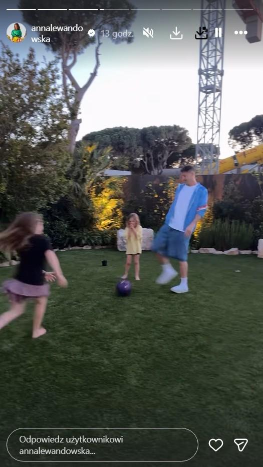 Ania Lewandowska pokazała talent córeczek, fot. Instagram