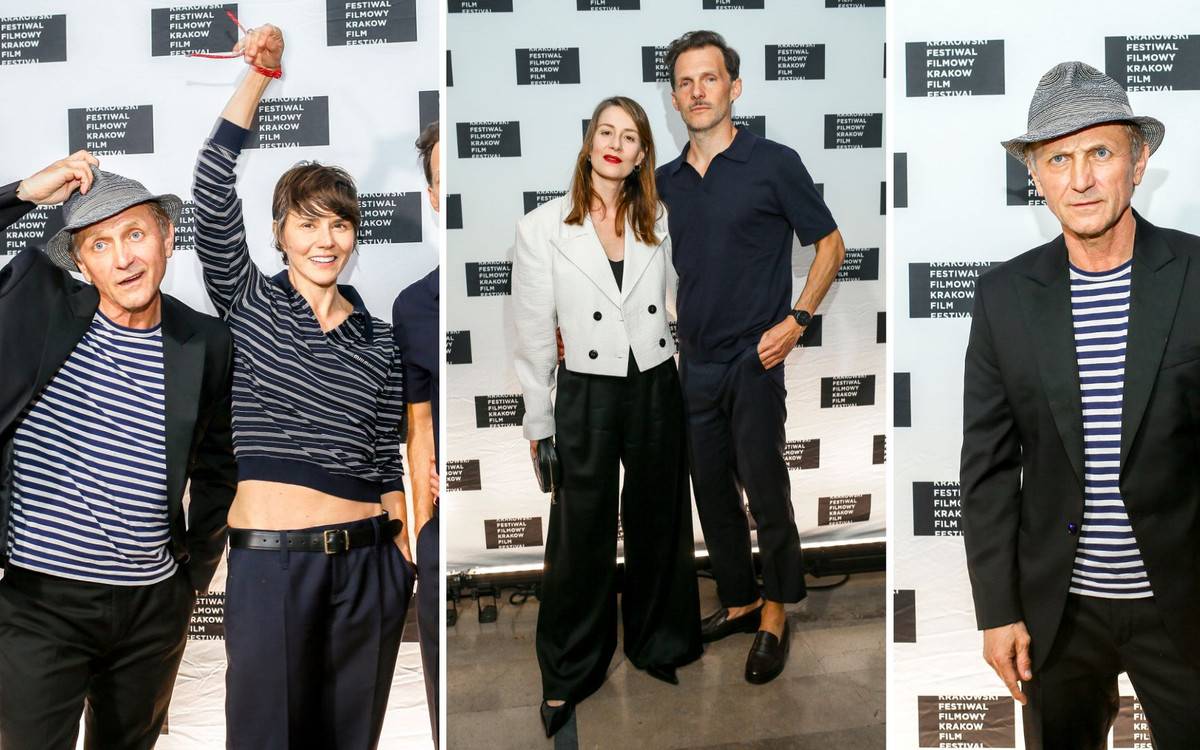 Ceremonia zamknięcia 64. Krakowskiego Festiwalu Filmowego. Piękna para Michał Englert i Maja Ostaszewska