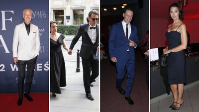 Premiera filmu “Triumf serca”. Żona Marcina Kwaśnego w pięknej sukni, Anna Popek w małej czarnej