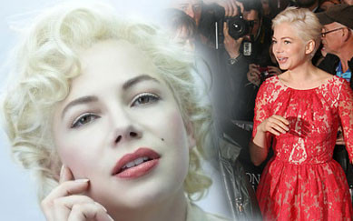 Zagra Marilyn, już jest platynową blondynką (FOTO)