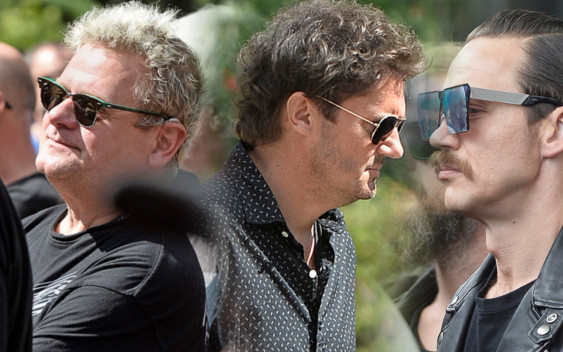 Przyjaciele pożegnali Roberta Brylewskiego (ZDJĘCIA)