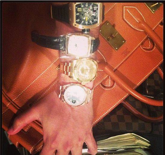 Scott Disick chwali się swoim bogactwem