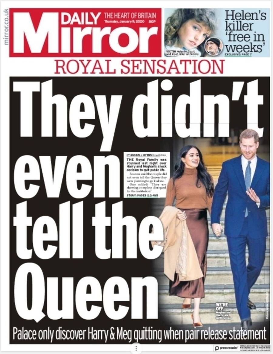 MEGXIT rządzi w sieci – MEMY i najlepsze OKŁADKI o odejściu Meghan i Harry’ego z rodziny królewskiej!