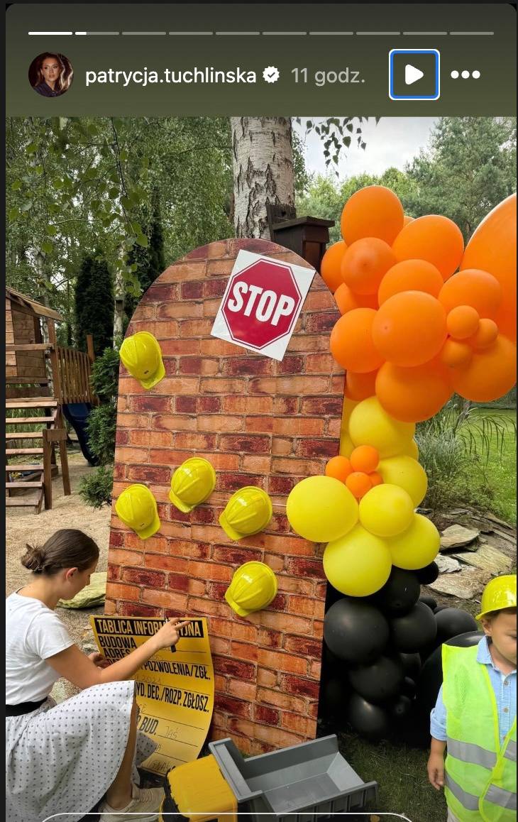 Patrycja Tuchlińska zorganizowała wystawne urodziny syna. Skończył 3 latka!