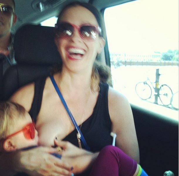 Gwiazdy, które nie wstydzą się tego, że karmią piersią