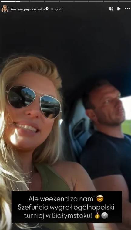 Karolina Pajączkowska świętuje urodziny partnera, fot. Instagram